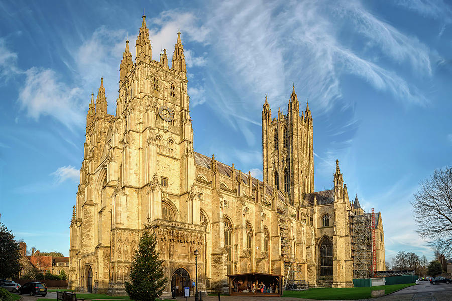 Canterbury cathedral Photograph by Valery Egorov - Fine Art America