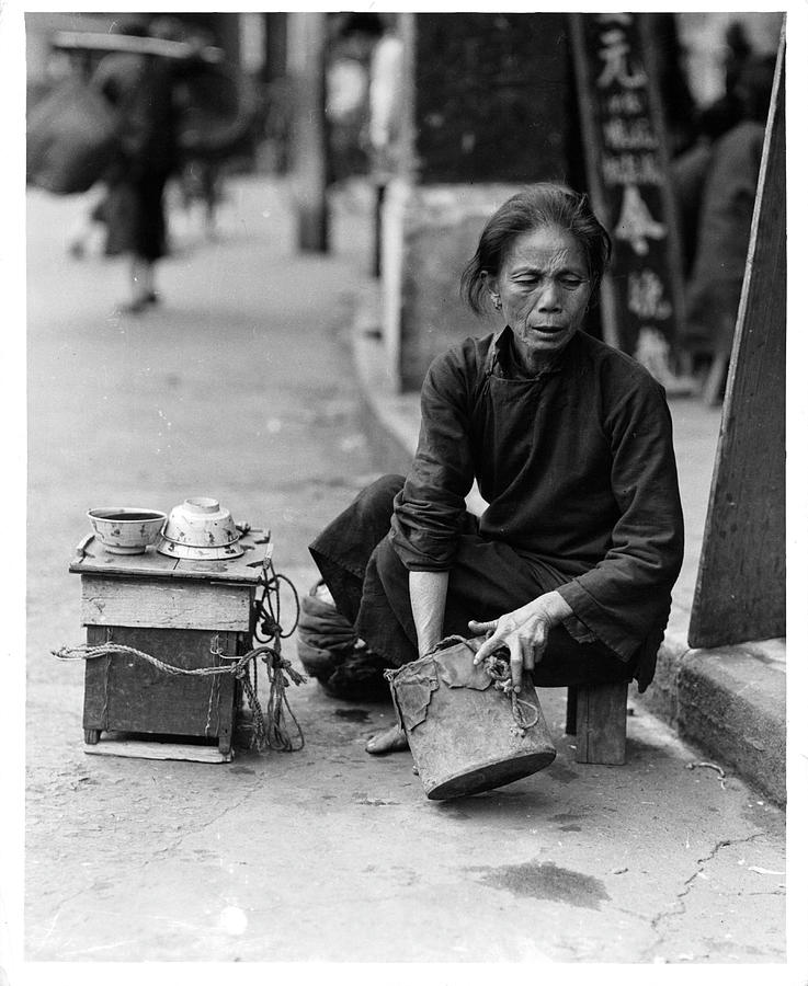 Canton Street Vendor by American Stock Archive