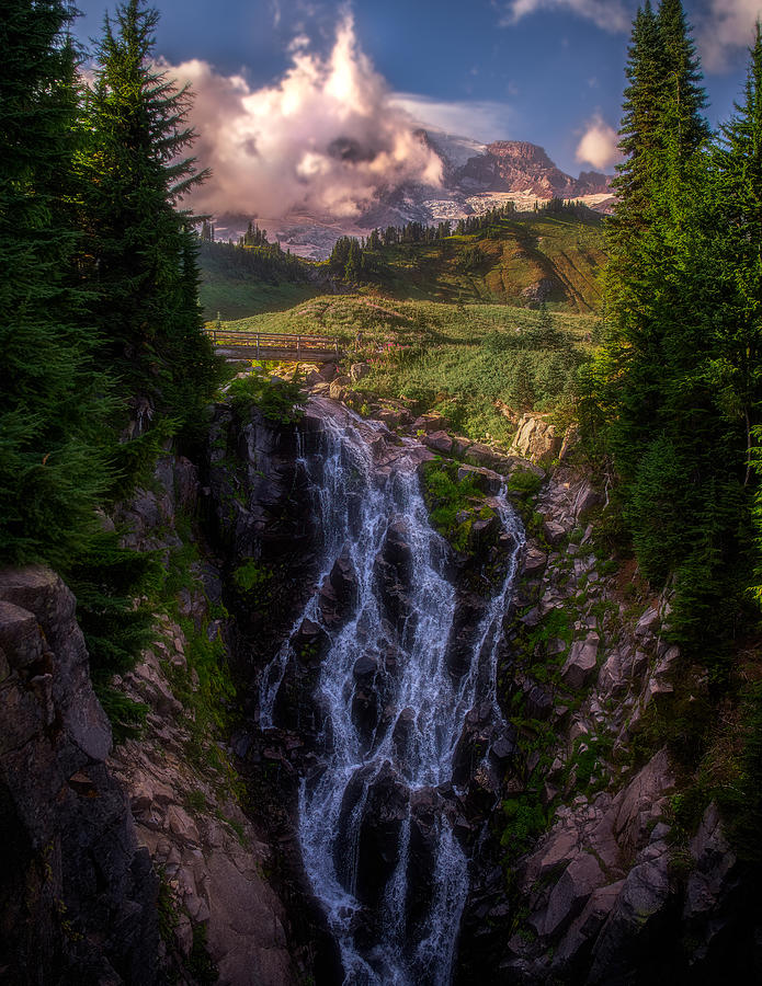 Canyon Falls Photograph by Ken Liang