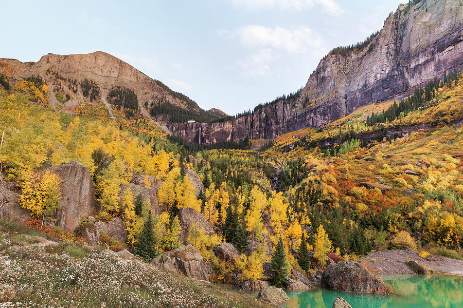 Canyon In Autumn Digital Art by Tim Draper