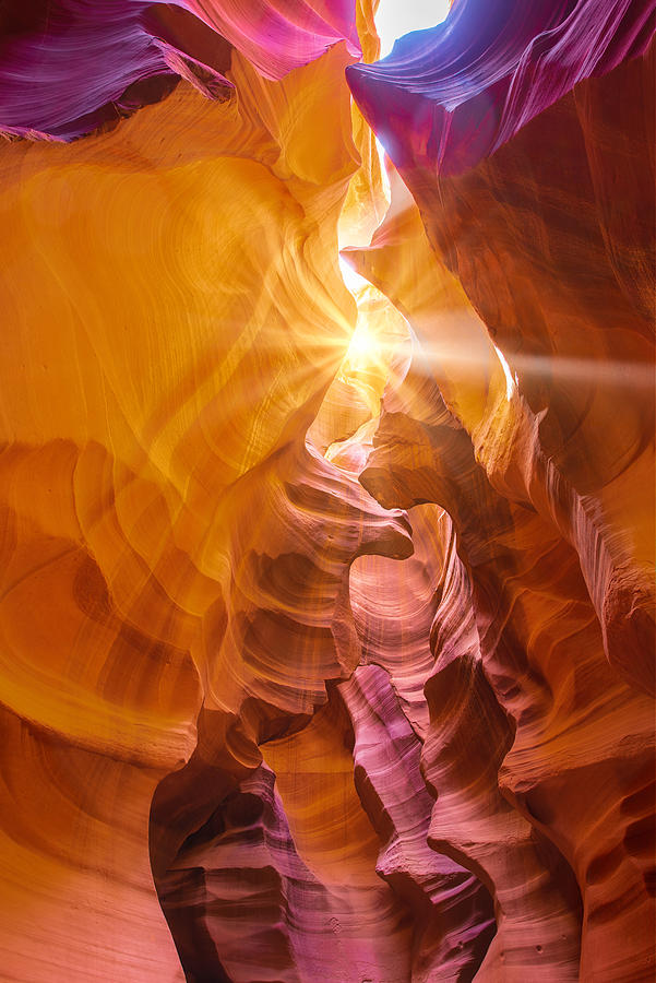 Canyon Light Photograph by Ferdinand Rios