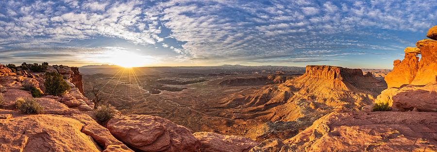 canyonland national park Pano 1 Photograph by Mati Krimerman