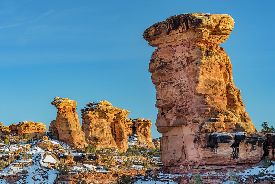 Canyonlands Formations In Winter Photograph by Jeff Foott
