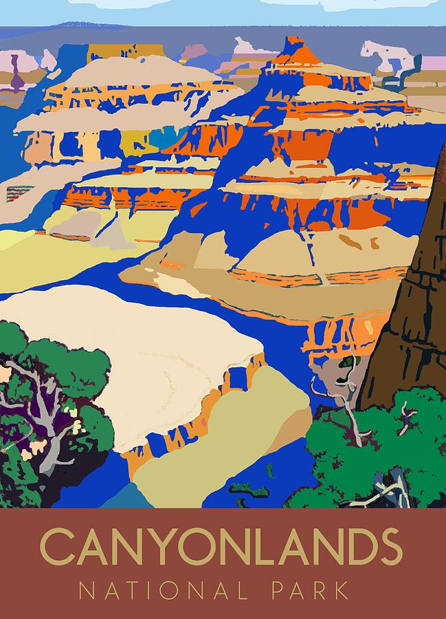 Canyonlands National Park Drawing by N/a