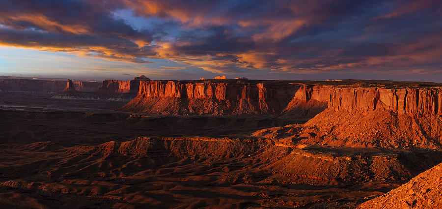 Landscape Photograph - Canyonlands Sunset by Verdon