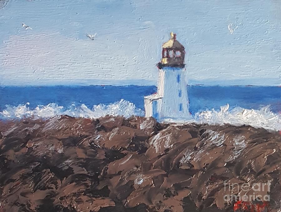 Cape Anne Painting by Fred Wilson