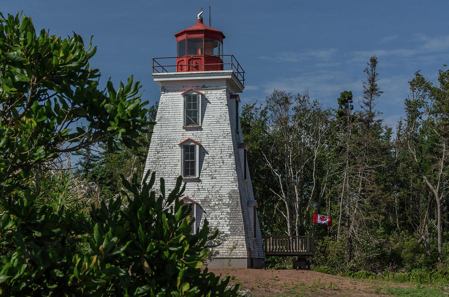 Cape Bear Lighthouse Photograph by Douglas Wielfaert