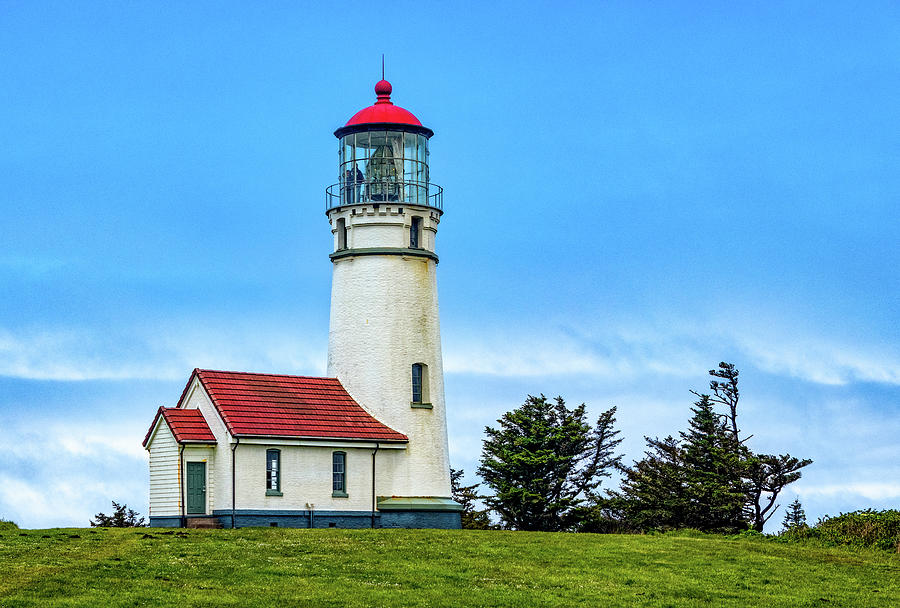 Cape Blanco Lighthouse Photograph by Carolyn Derstine