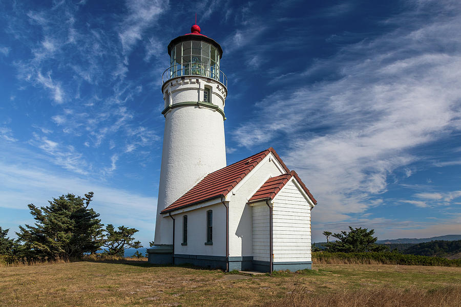 Cape Blanco Lighthouse Photograph by Peter Tellone