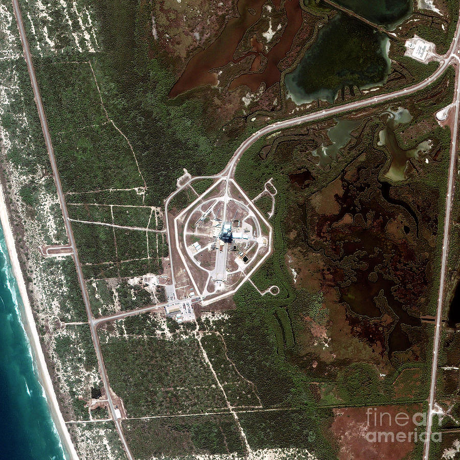 Cape Canaveral Photograph by Geoeye/science Photo Library - Fine Art