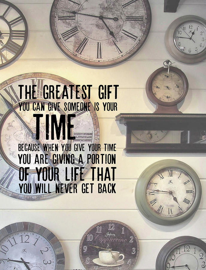 CAPE CLOCKS quote Photograph by JAMART Photography