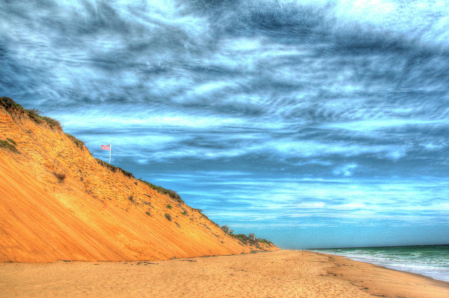 Beach Photograph - Cape Cod Dune And Colors 2 by Robert Goldwitz
