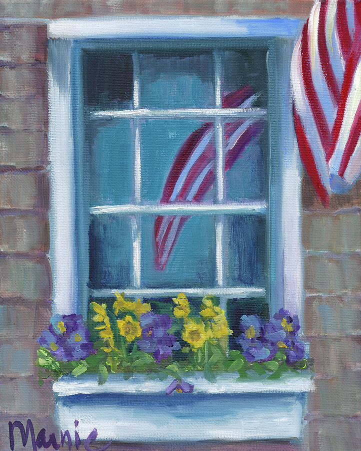 Independence Day Painting - Cape Cod Spring by Marnie Bourque