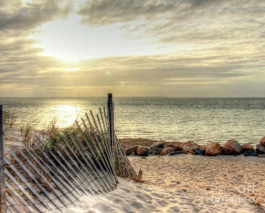 Cape Cod Sunsest Chapin Memorial Beach Photograph by Charlene Cox