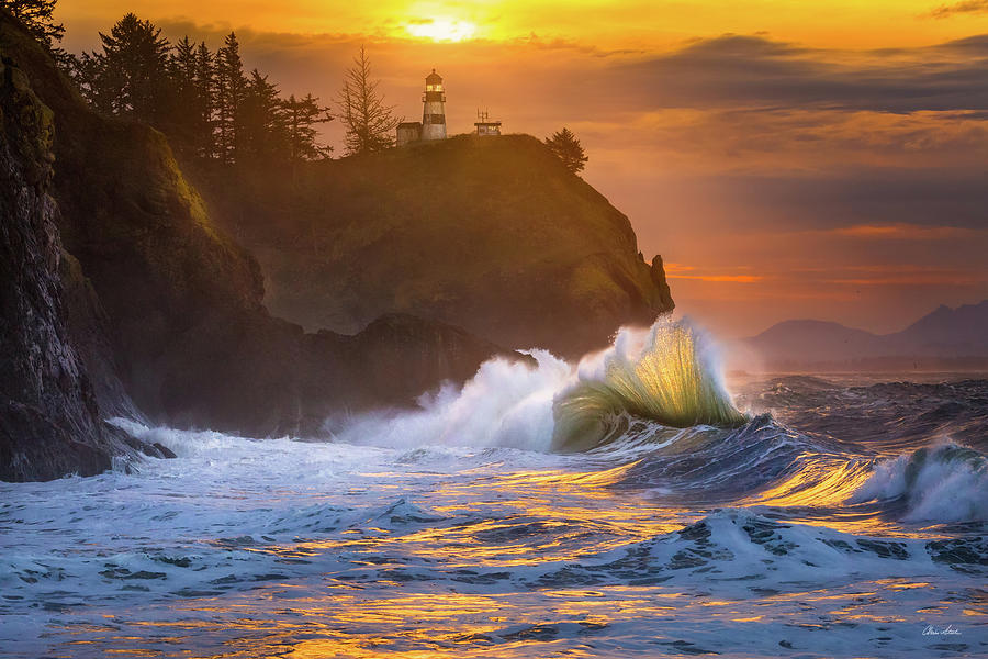 Cape Disappointment Sunrise Photograph by Chris Steele