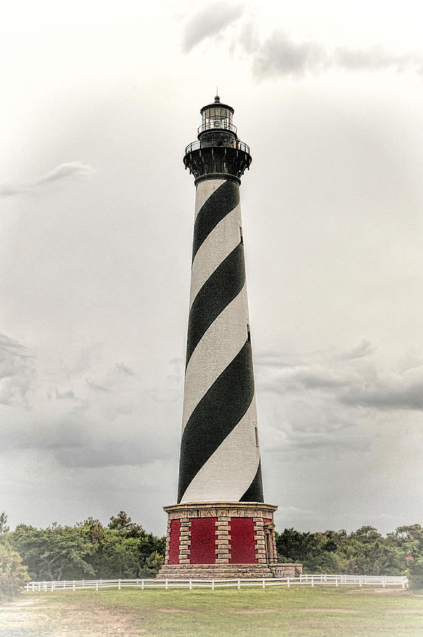 Lighthouse Photograph - Cape Hatteras Light by Phyllis Taylor