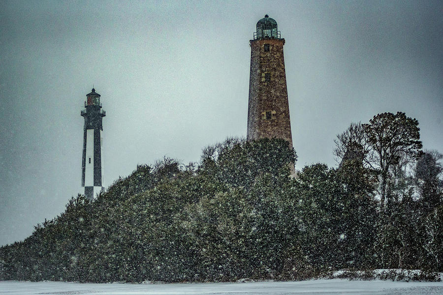Landscape Photograph - Cape Henry Snow by Pete Federico Landscape Photograph - Cape Henry Snow by Pete Federico