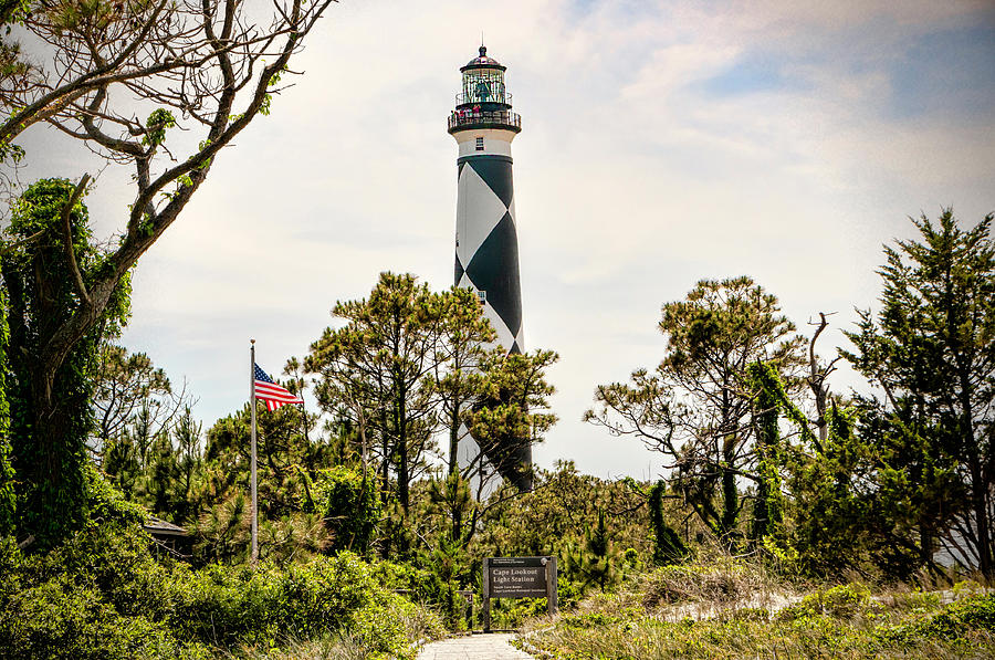 Architecture Photograph - Cape Lookout Light by Phyllis Taylor