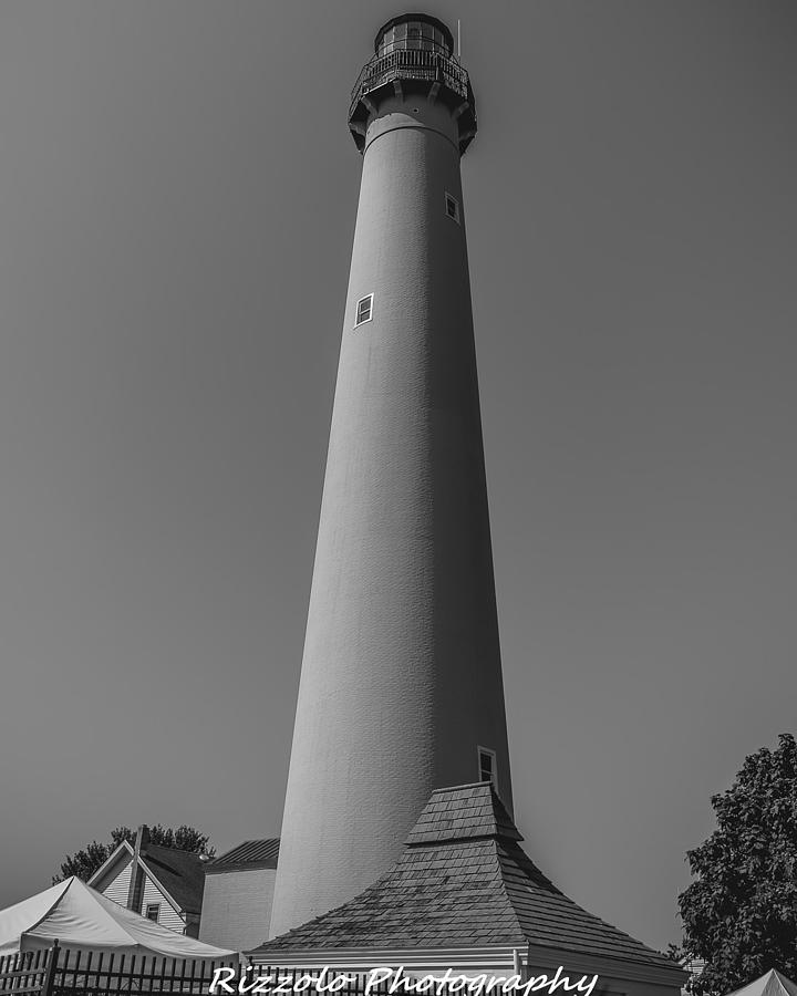 Cape May N.J. light House Photograph by Alan Rizzolo