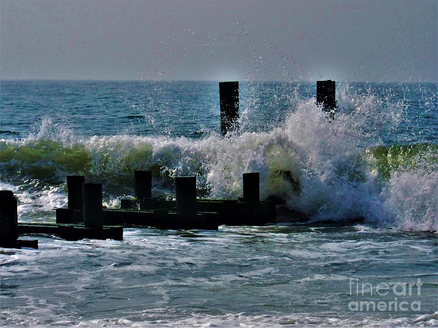 Cape May Waves Photograph by Suzanne Wilkinson | Fine Art America