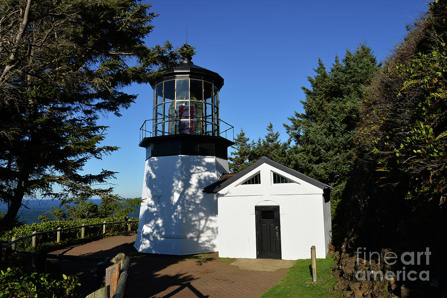 Cape Meares Lighthouse Photograph by Denise Bruchman