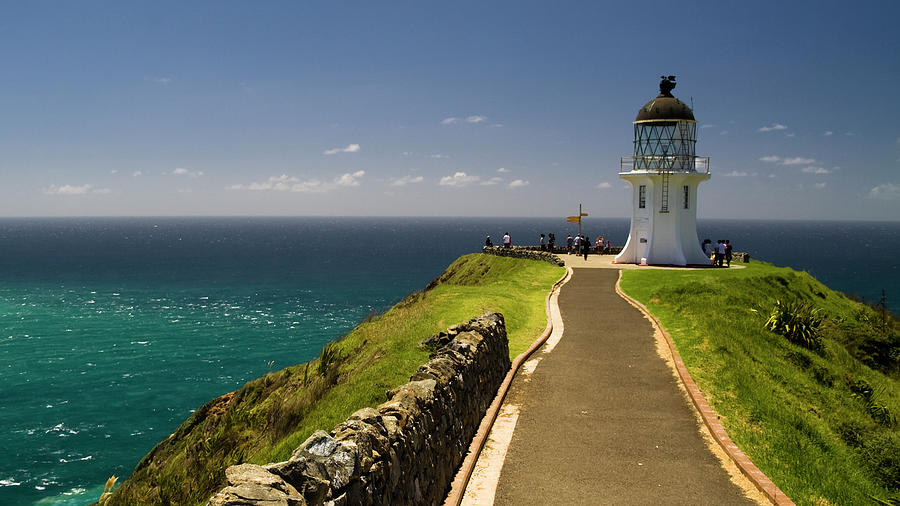 Cape Reinga, Lighthouse At The Edge Of Photograph by Yoav Peled