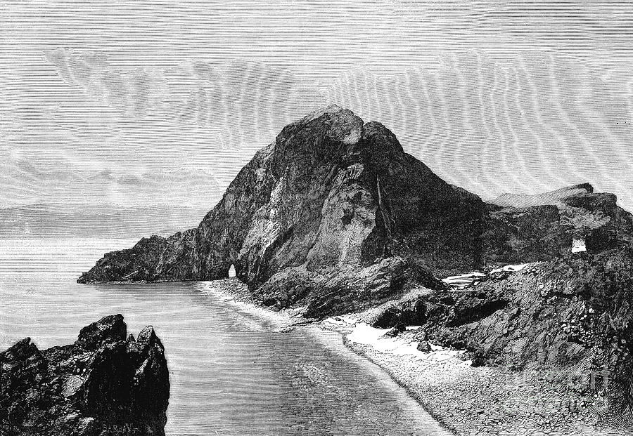 Cape Sam-lourenco, Eastern Headlands Drawing by Print Collector
