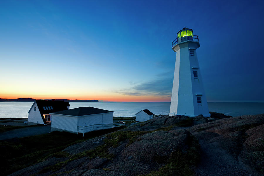 Cape Spear Lighthouse, Newfoundland And by Benedek