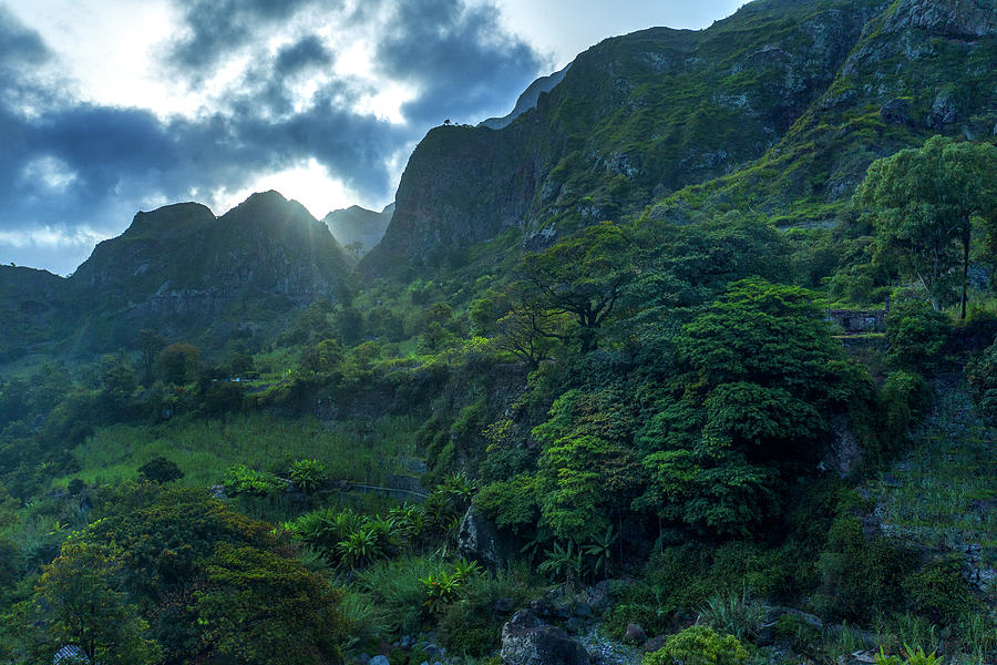 Cape Verde, San Antao Island, Green Mountains Photograph by Lode Greven Photography