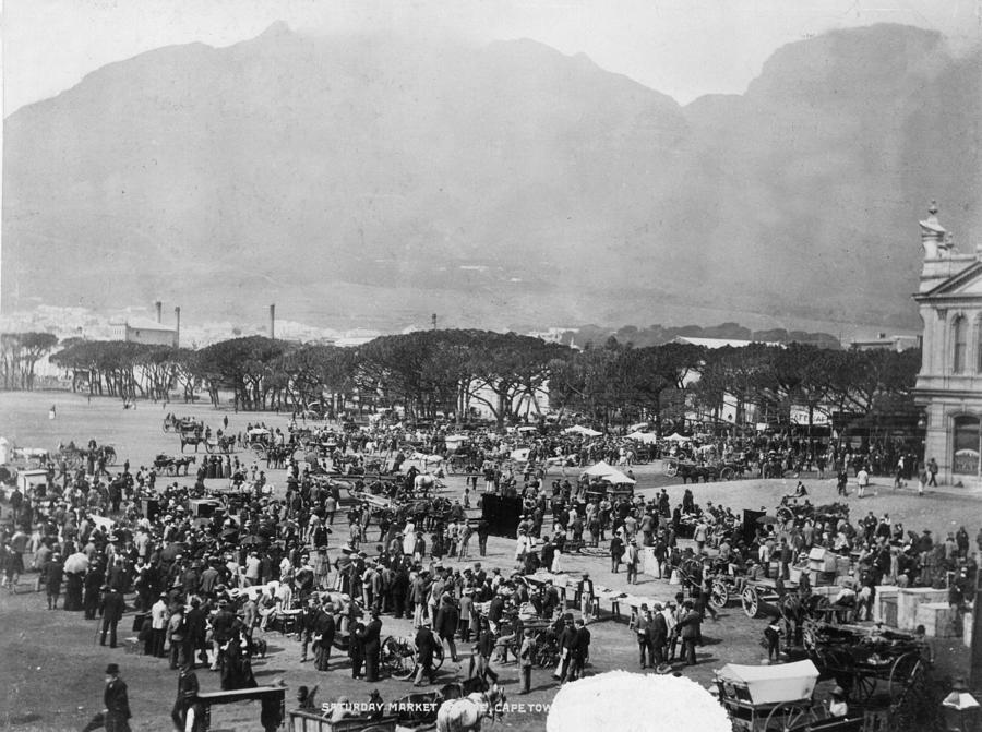Capetown Market Photograph by Hulton Archive