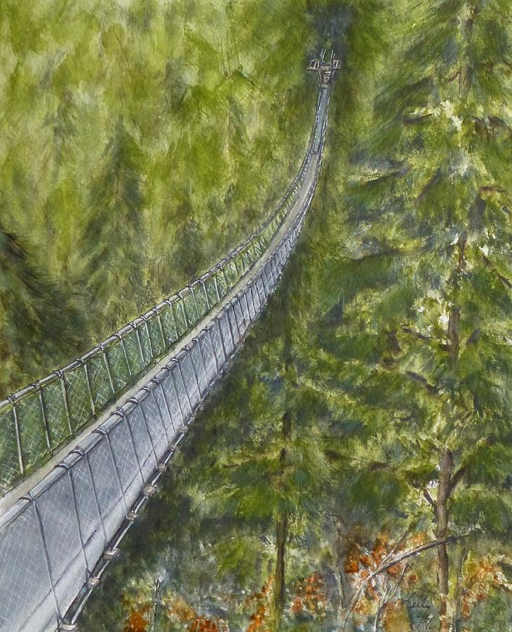 Capilano Suspension Bridge BC by Kelly Mills Capilano Suspension Bridge BC by Kelly Mills