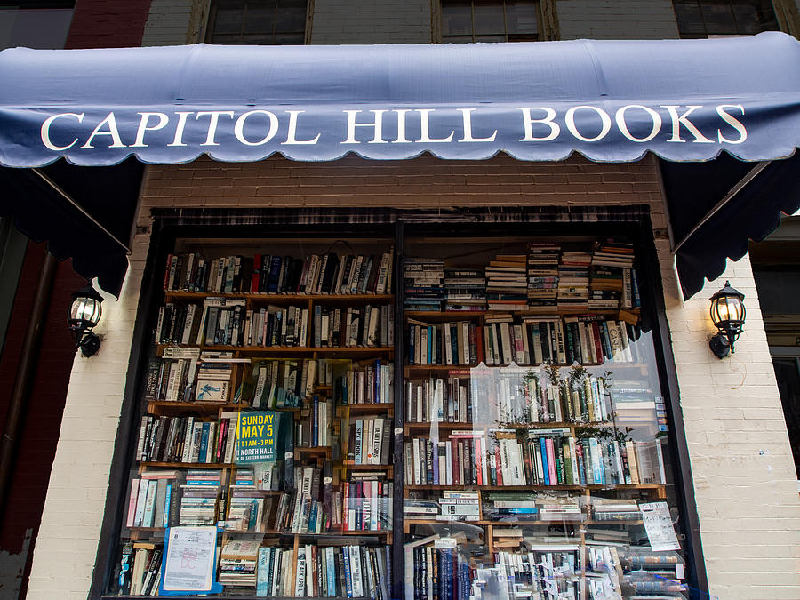 Capitol Hill Books in Washington, DC Photograph by L Bosco