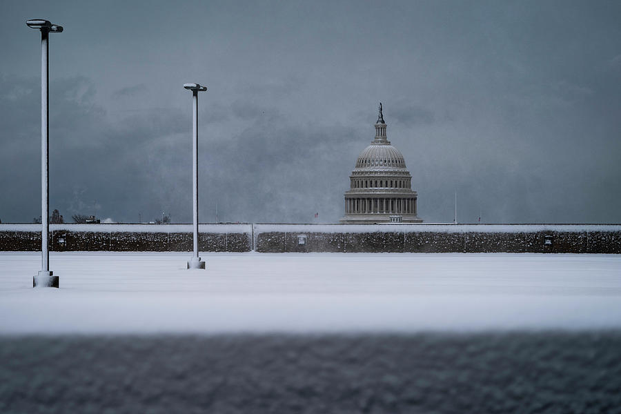 Capitol Hill Snow Photograph By The Washington Post - Fine Art America