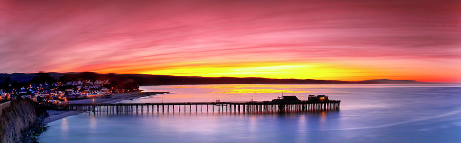Capitola Pastels Photograph by Sean Davey