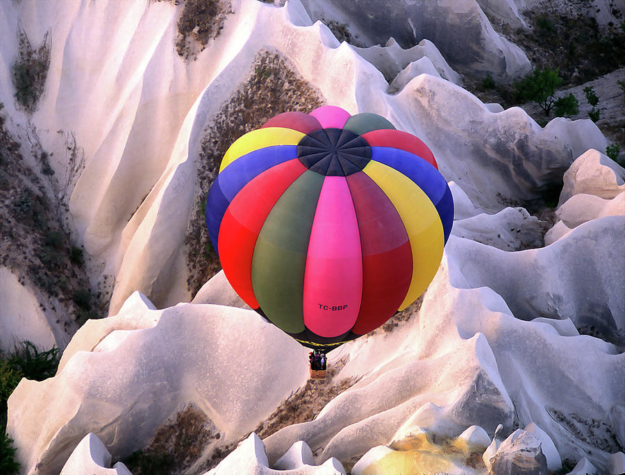 Cappadoccia Balloon Photograph by Bill Cain