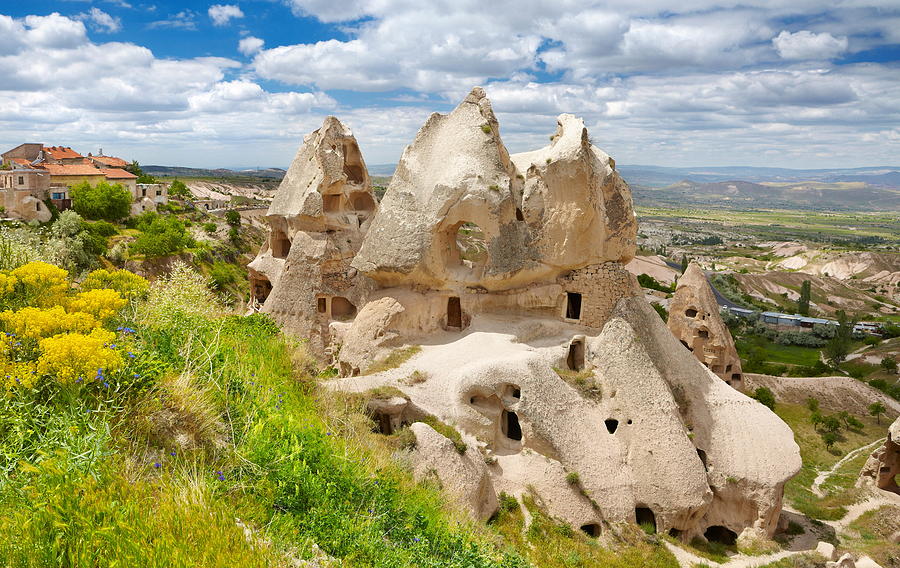 Landscape Photograph - Cappadocia - Turkey, Stone Formations by Jan Wlodarczyk