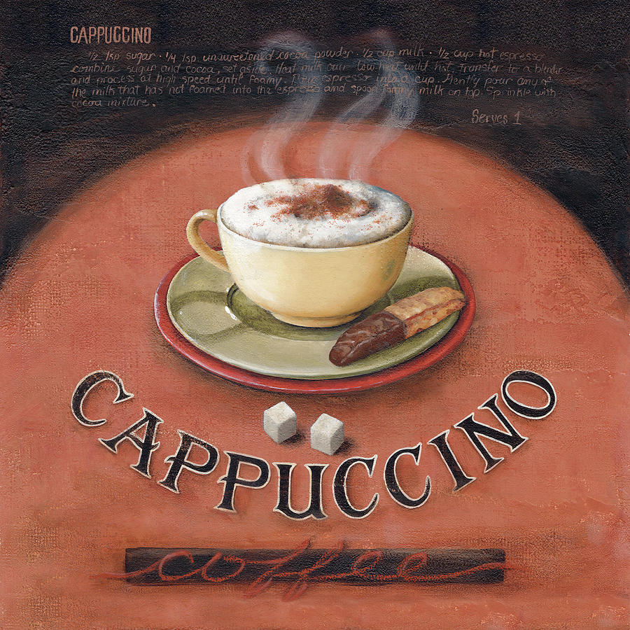 Cappuccino Painting by Lisa Audit