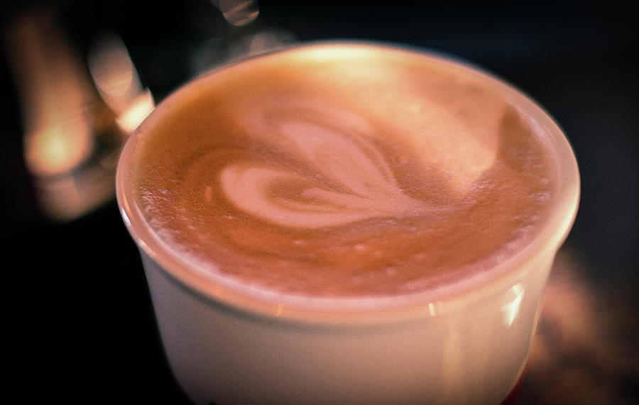 Cappuccino With Heart Photograph by Eising Studio