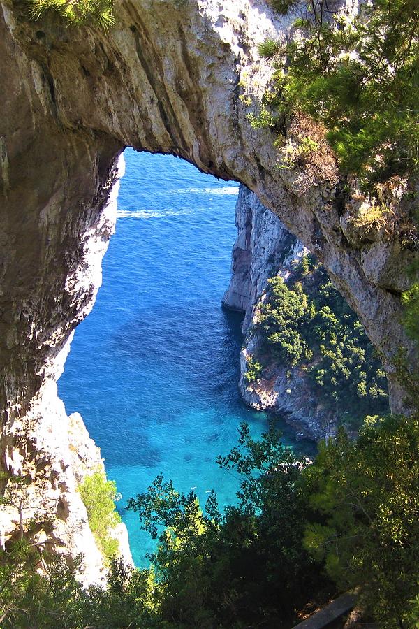 Capri Italy Arco Naturale Photograph By Jeff J Fine Art America 5018