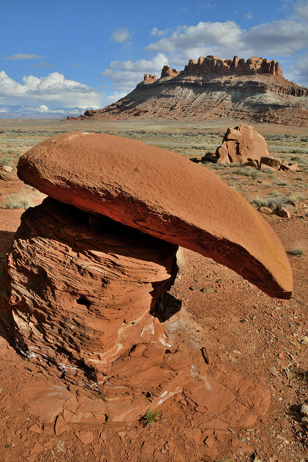 Caprock Boulder on Scenic Byway 313 Photograph by Ray Mathis