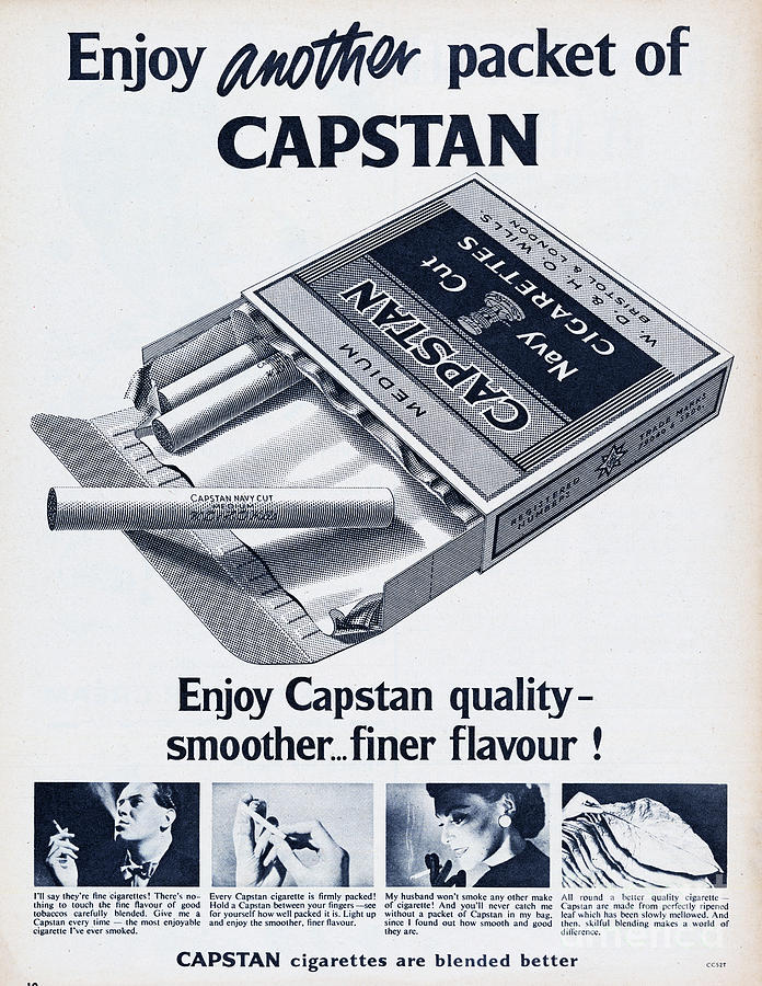 Capstan Navy Cut Cigarettes Photograph by Picture Post