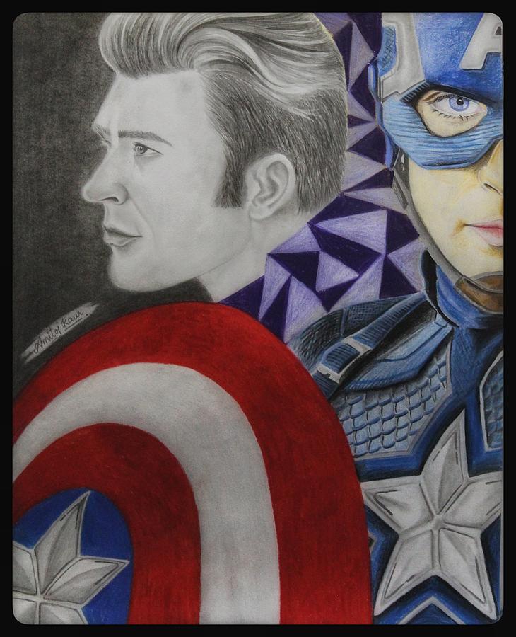 How To Draw Captain America | YouTube Studio Art Tutorial - YouTube-saigonsouth.com.vn