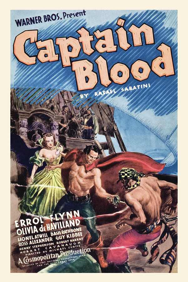 Captain Blood Painting by Alex Raymond