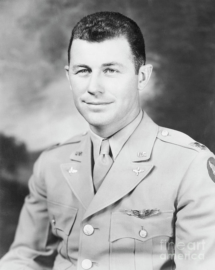Captain Charles E. Yeager Photograph by Bettmann
