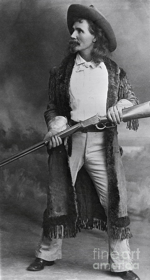 Captain Jack Crawford With Gun Photograph by Bettmann