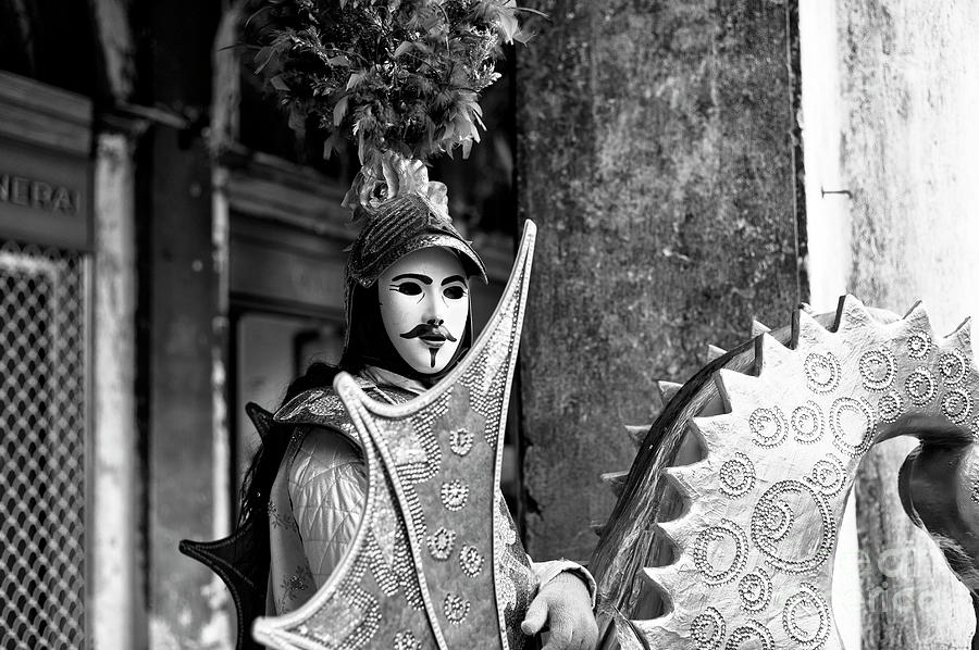 Captain of Carnival in Venice Photograph by John Rizzuto