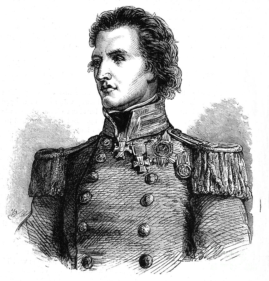 Captain Peel Drawing by Print Collector