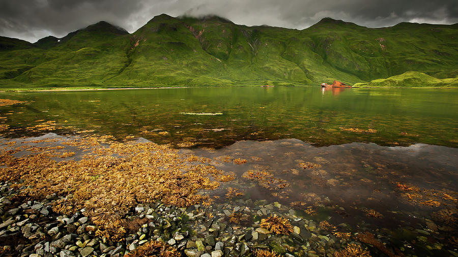 Captains Bay - Dutch Harbor, Alaska Photograph by Doug Van Kampen, Van Kampen Photography