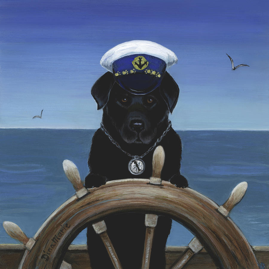 Captian Of Your Ship Painting By Dina Marie