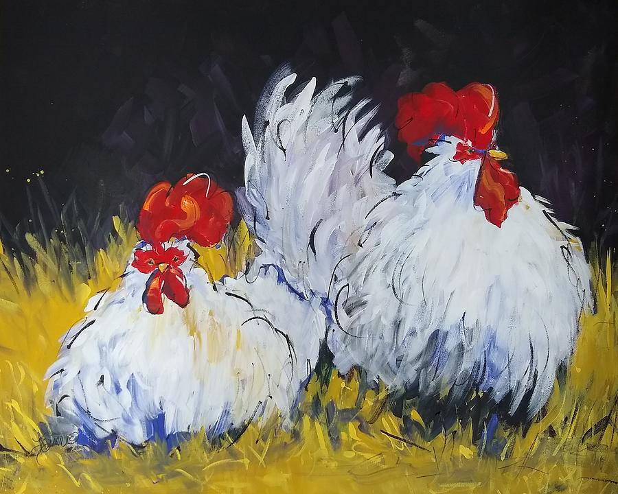 Captive Audience Painting by Terri Einer
